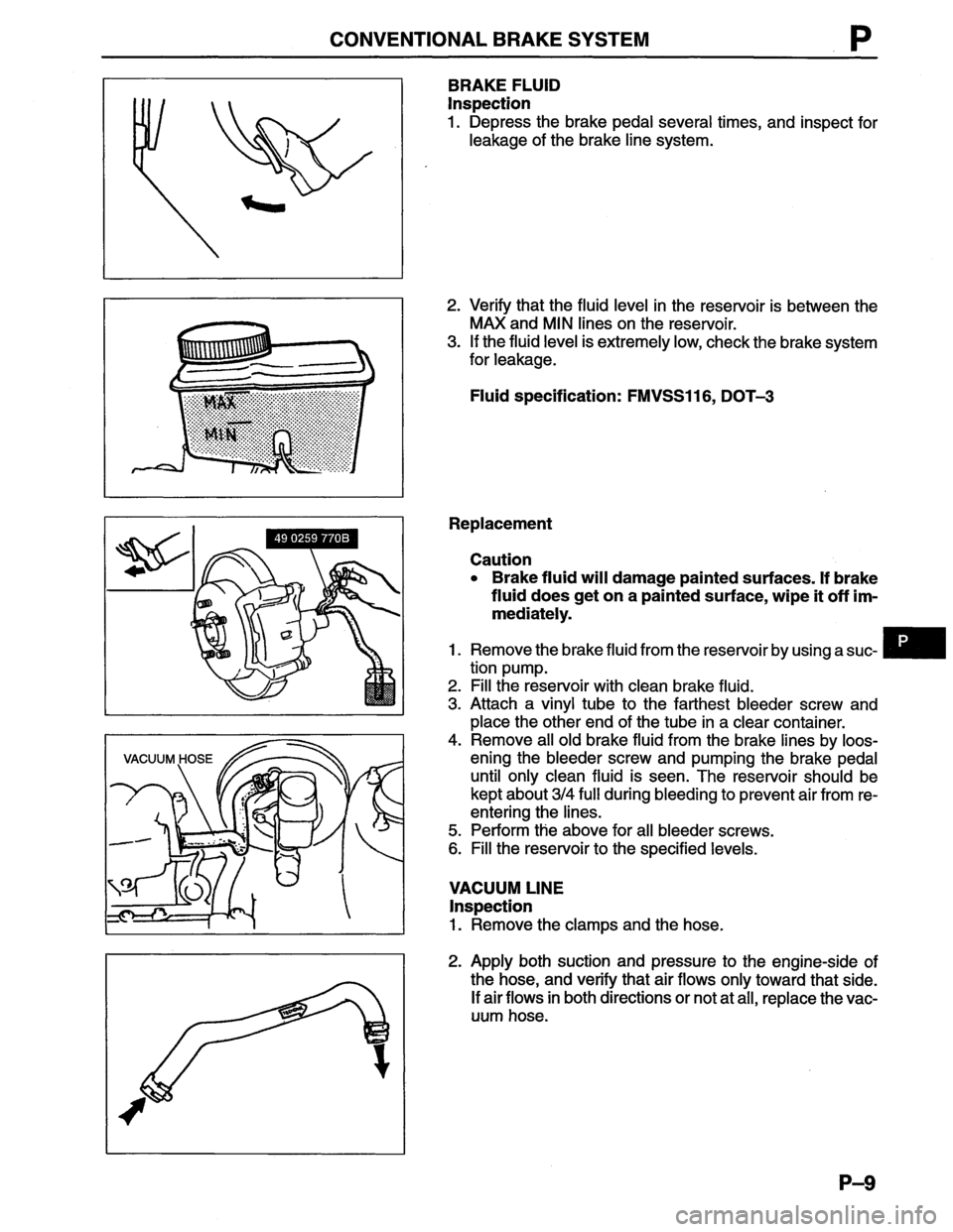 MAZDA MX-6 1996  Workshop Manual 
