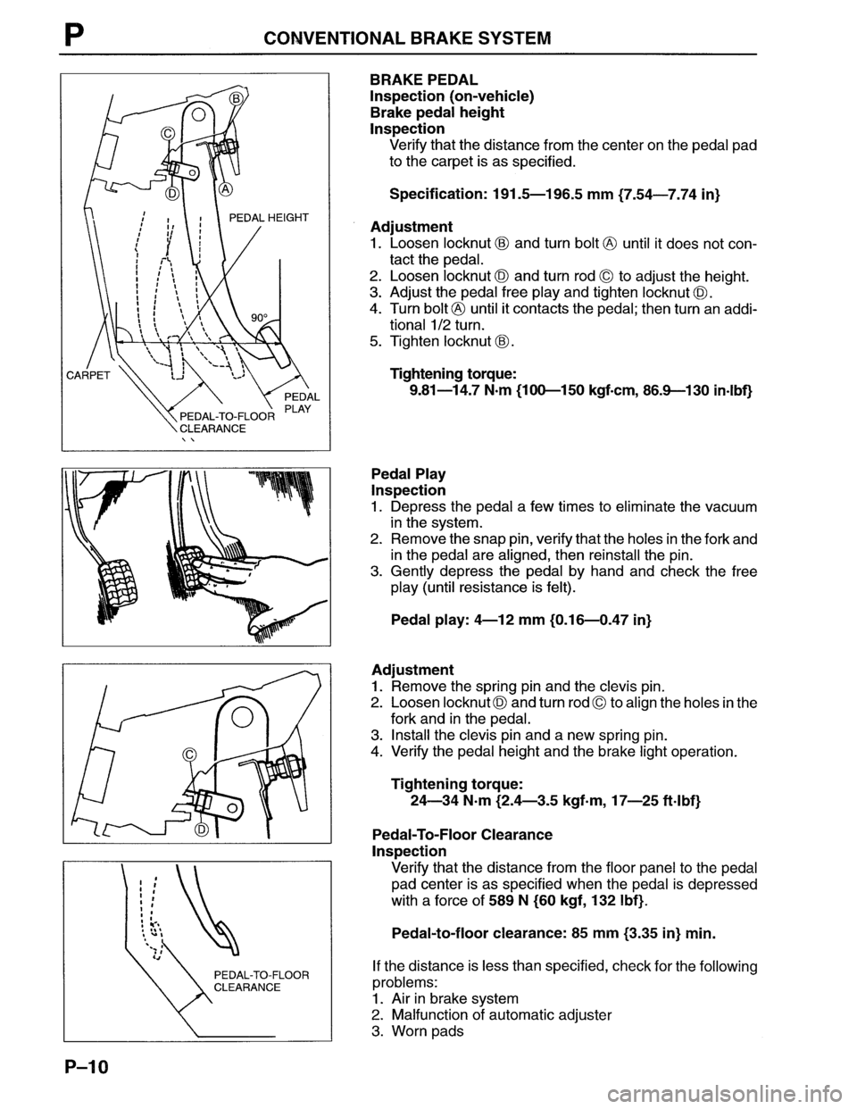 MAZDA MX-6 1996  Workshop Manual 