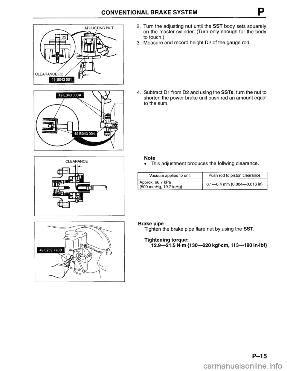 MAZDA MX-6 1996  Workshop Manual 