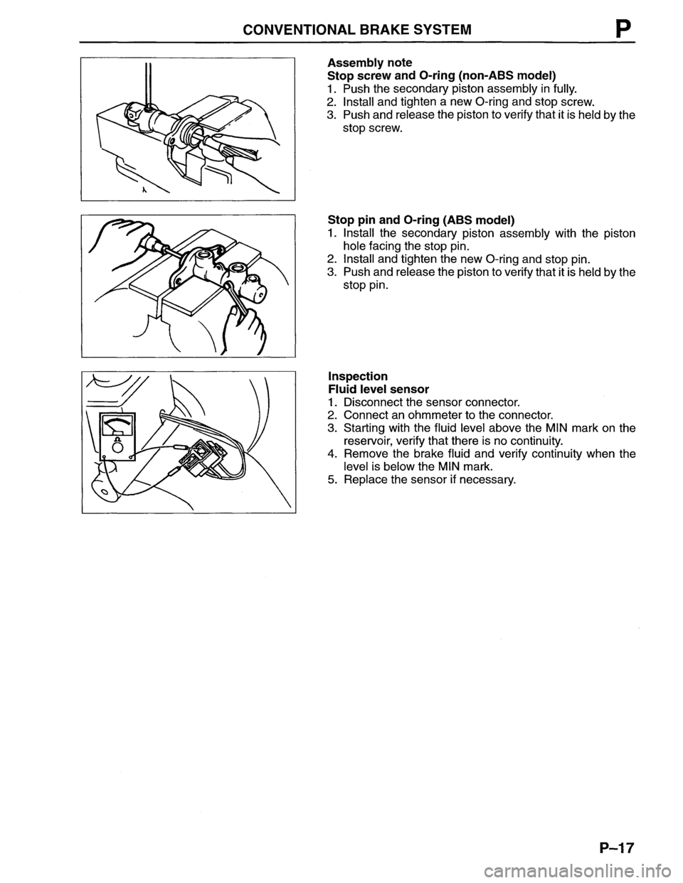 MAZDA MX-6 1996  Workshop Manual 
