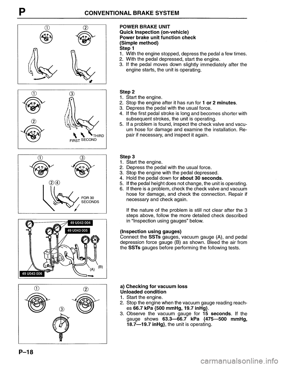 MAZDA MX-6 1996  Workshop Manual 
