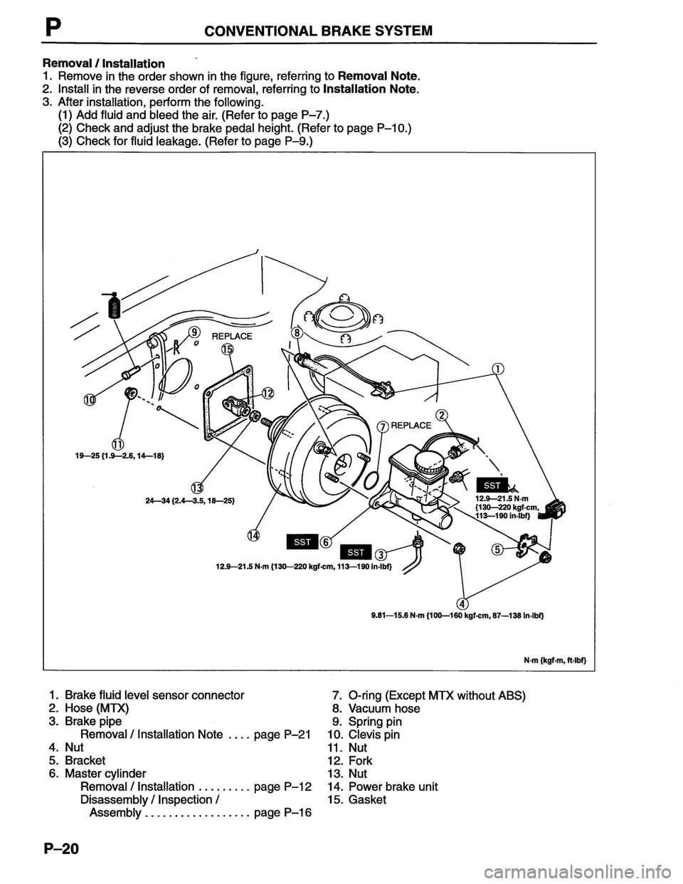 MAZDA MX-6 1996  Workshop Manual 