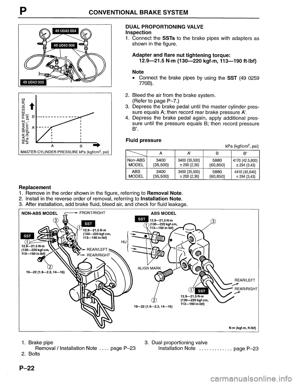 MAZDA MX-6 1996  Workshop Manual 
