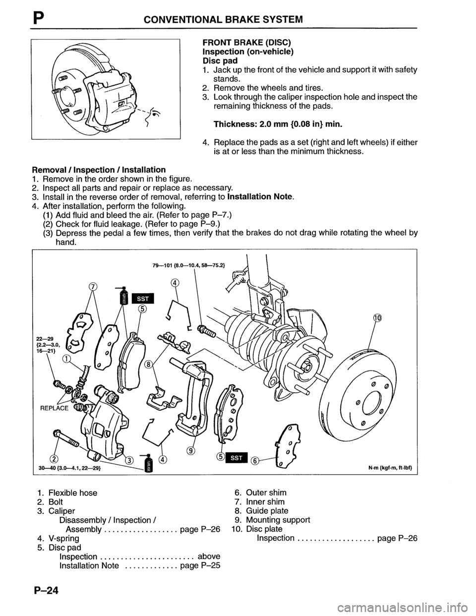 MAZDA MX-6 1996  Workshop Manual 