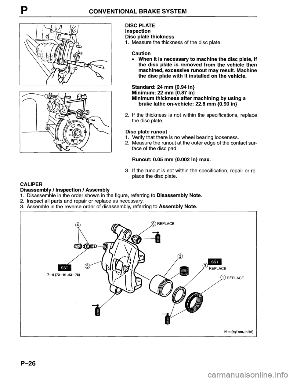 MAZDA MX-6 1996  Workshop Manual 