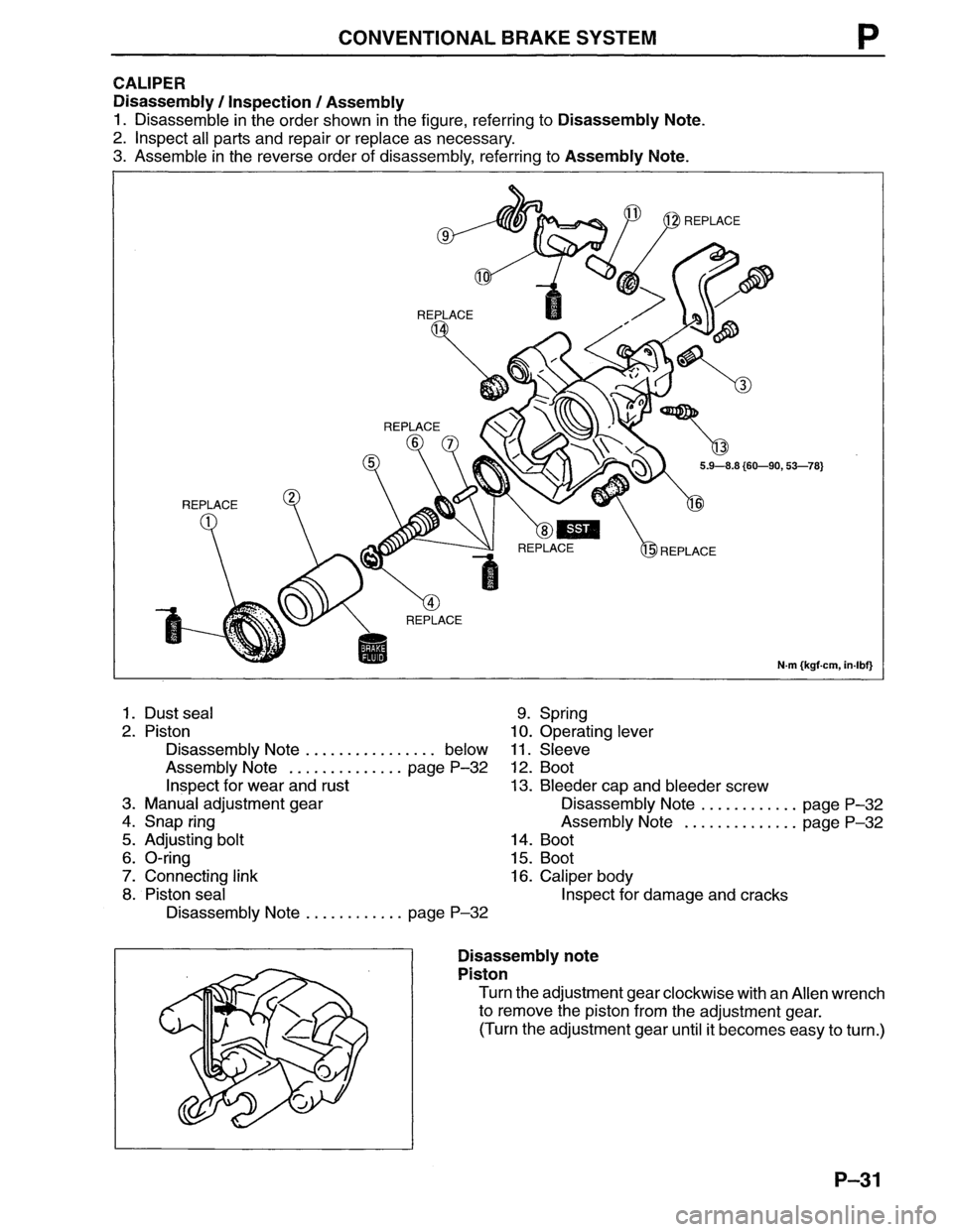 MAZDA MX-6 1996  Workshop Manual 