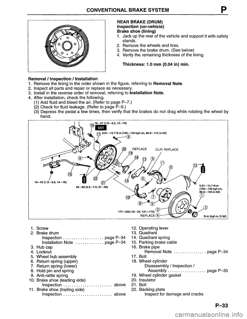 MAZDA MX-6 1996  Workshop Manual 