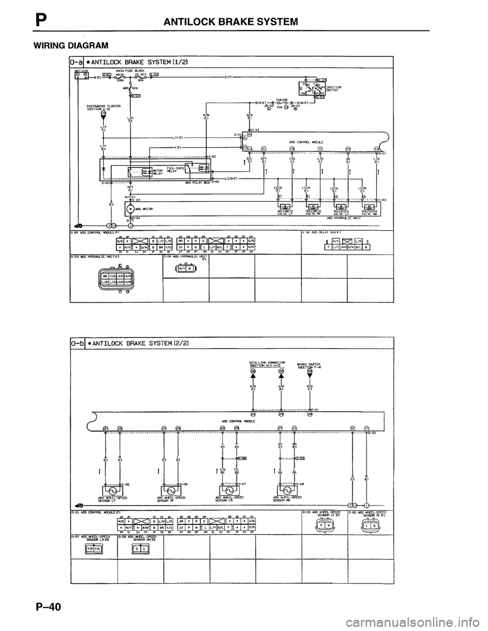 MAZDA MX-6 1996  Workshop Manual 