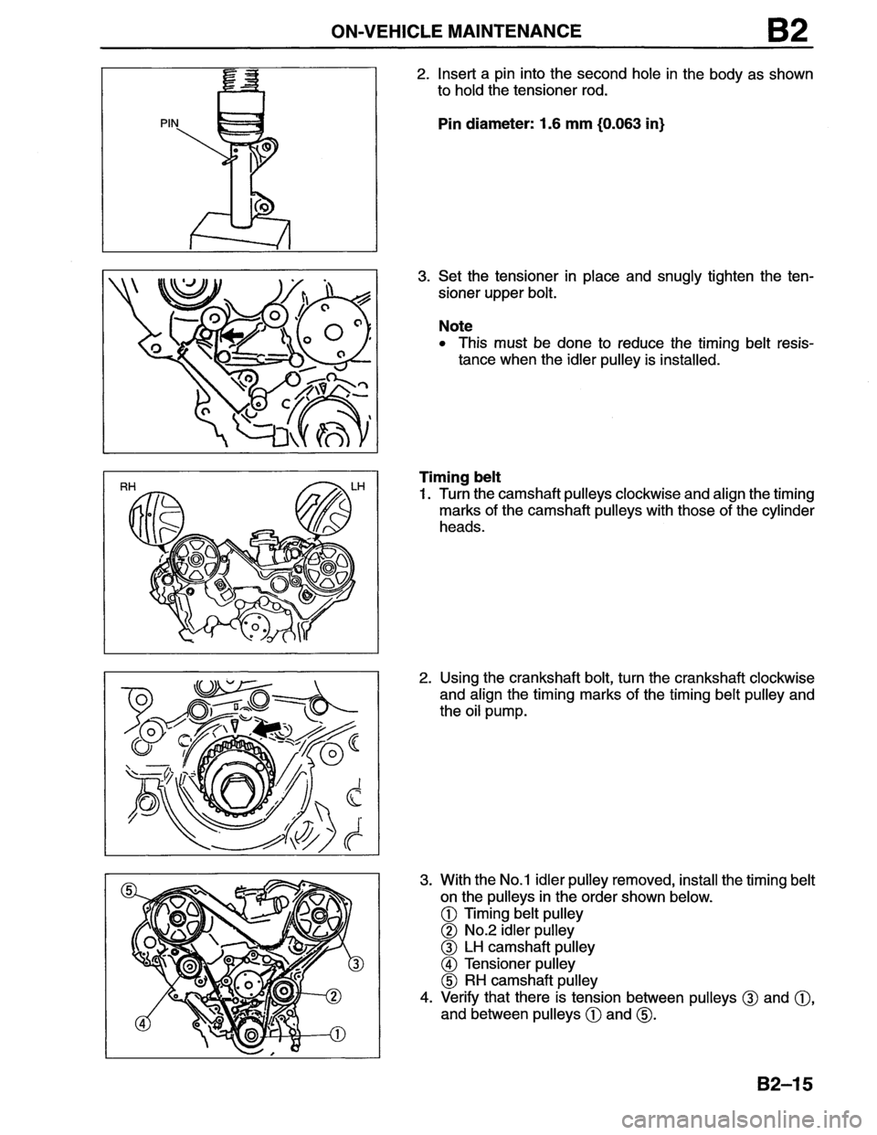 MAZDA MX-6 1996  Workshop Manual 