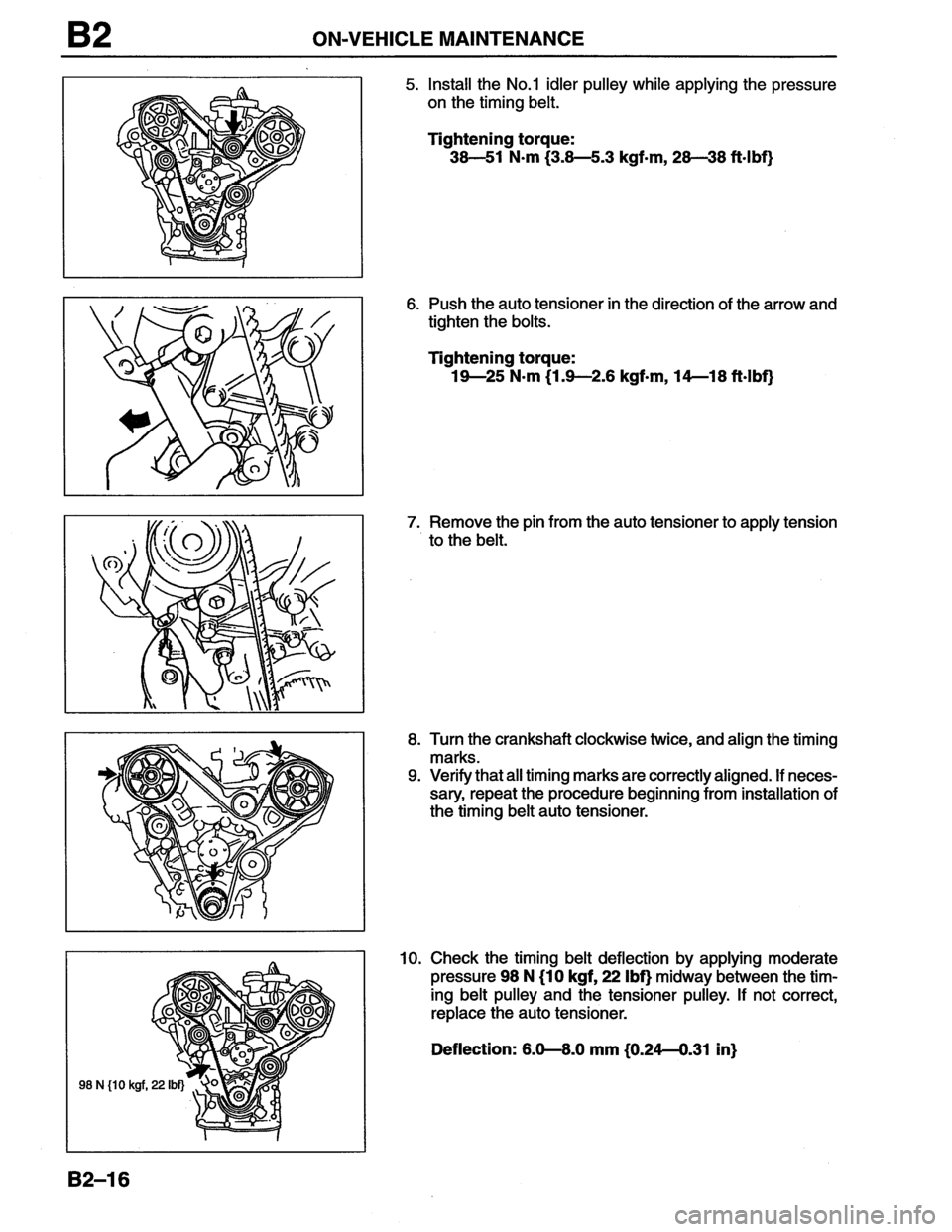 MAZDA MX-6 1996  Workshop Manual 