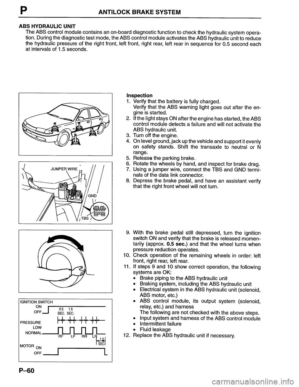 MAZDA MX-6 1996  Workshop Manual 
