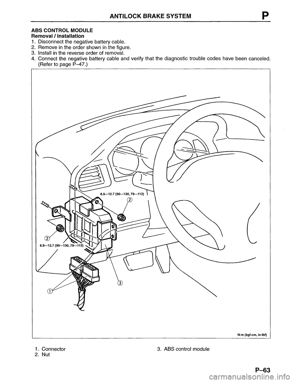 MAZDA MX-6 1996  Workshop Manual 