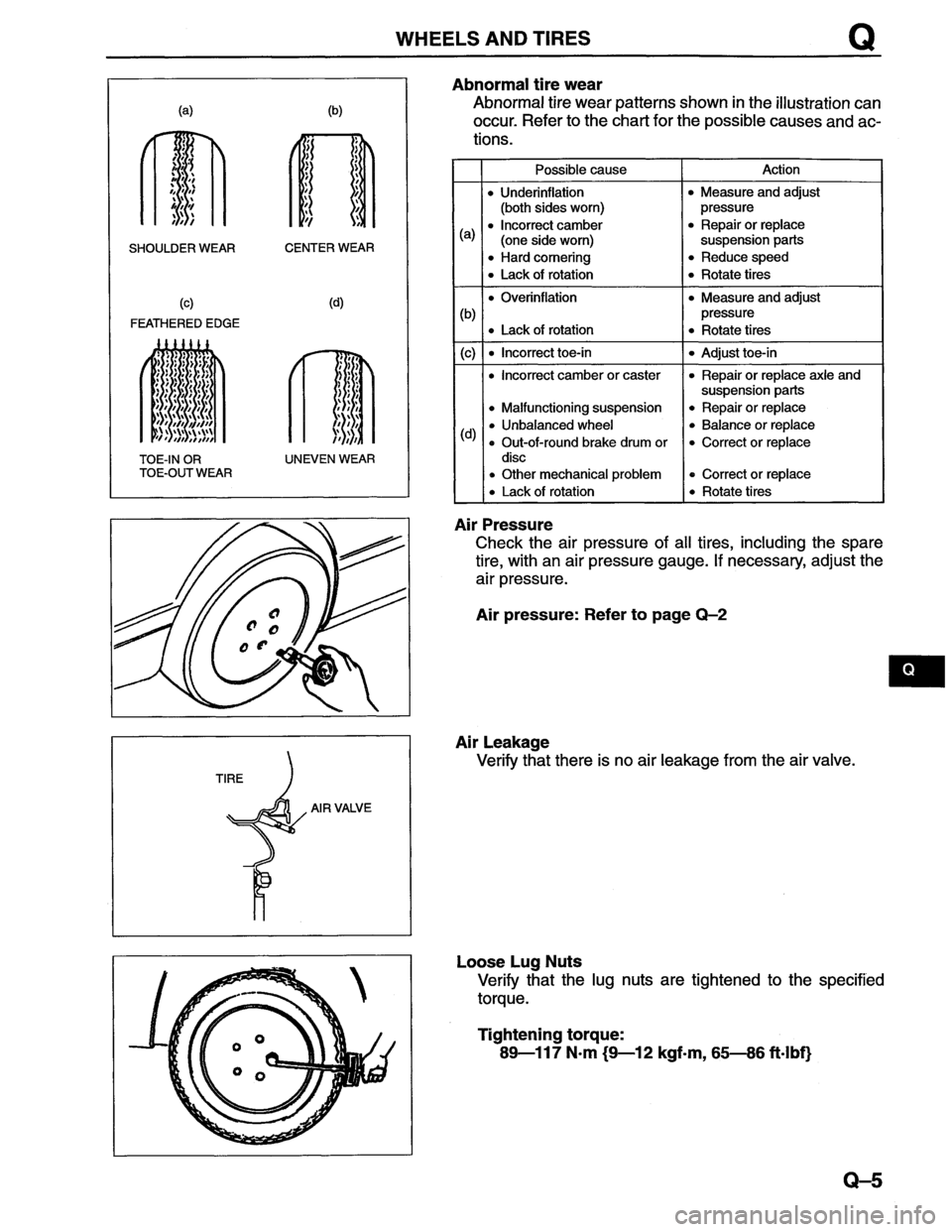 MAZDA MX-6 1996  Workshop Manual 