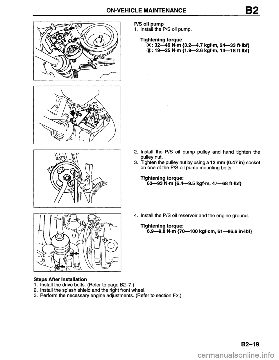 MAZDA MX-6 1996  Workshop Manual 