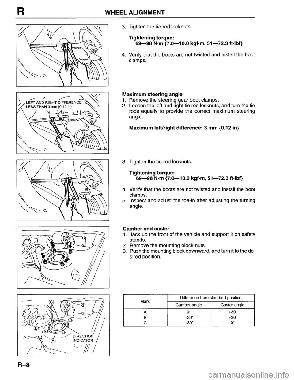 MAZDA MX-6 1996  Workshop Manual 