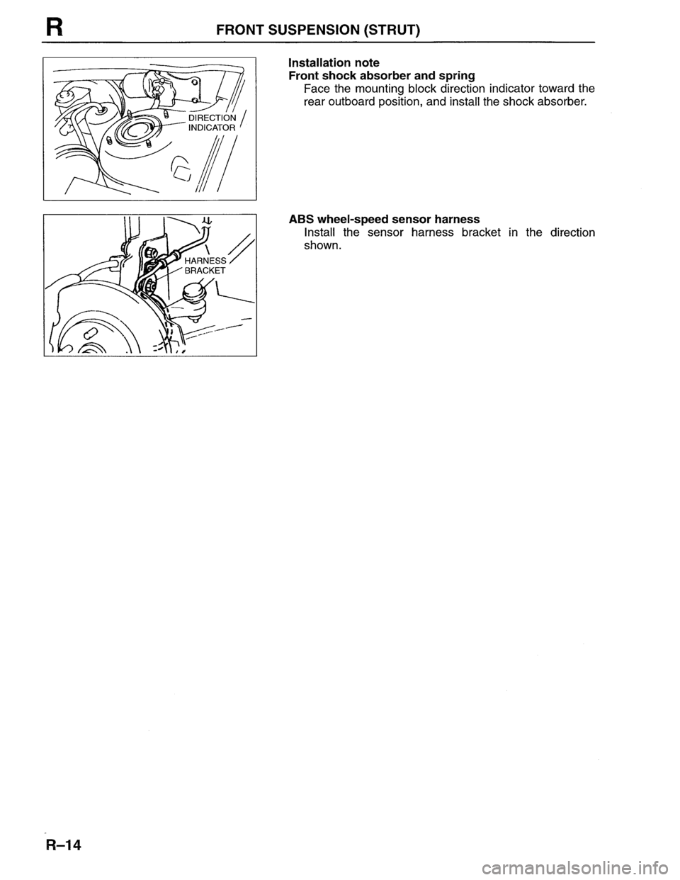 MAZDA MX-6 1996  Workshop Manual 