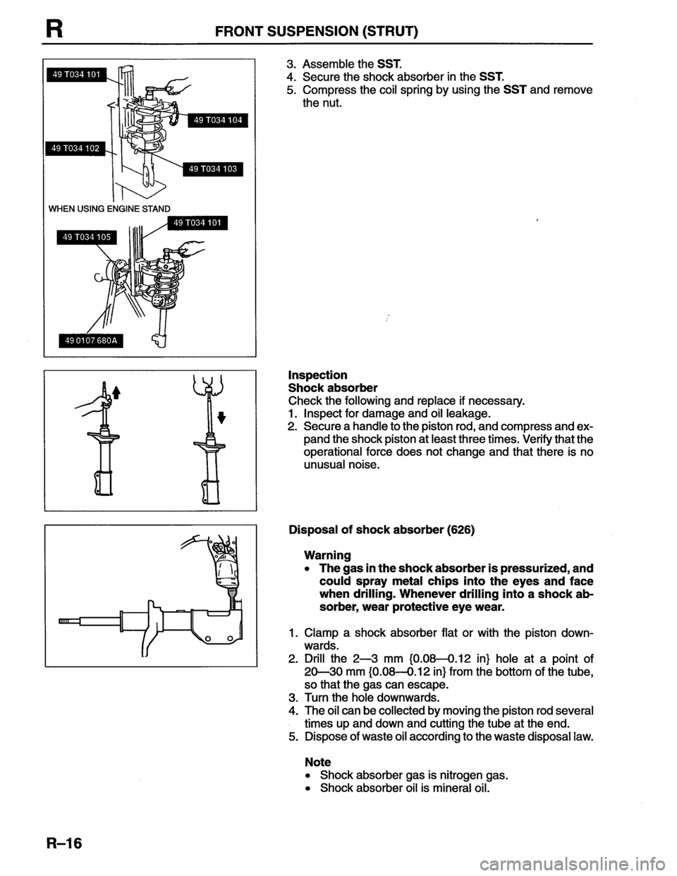 MAZDA MX-6 1996  Workshop Manual 