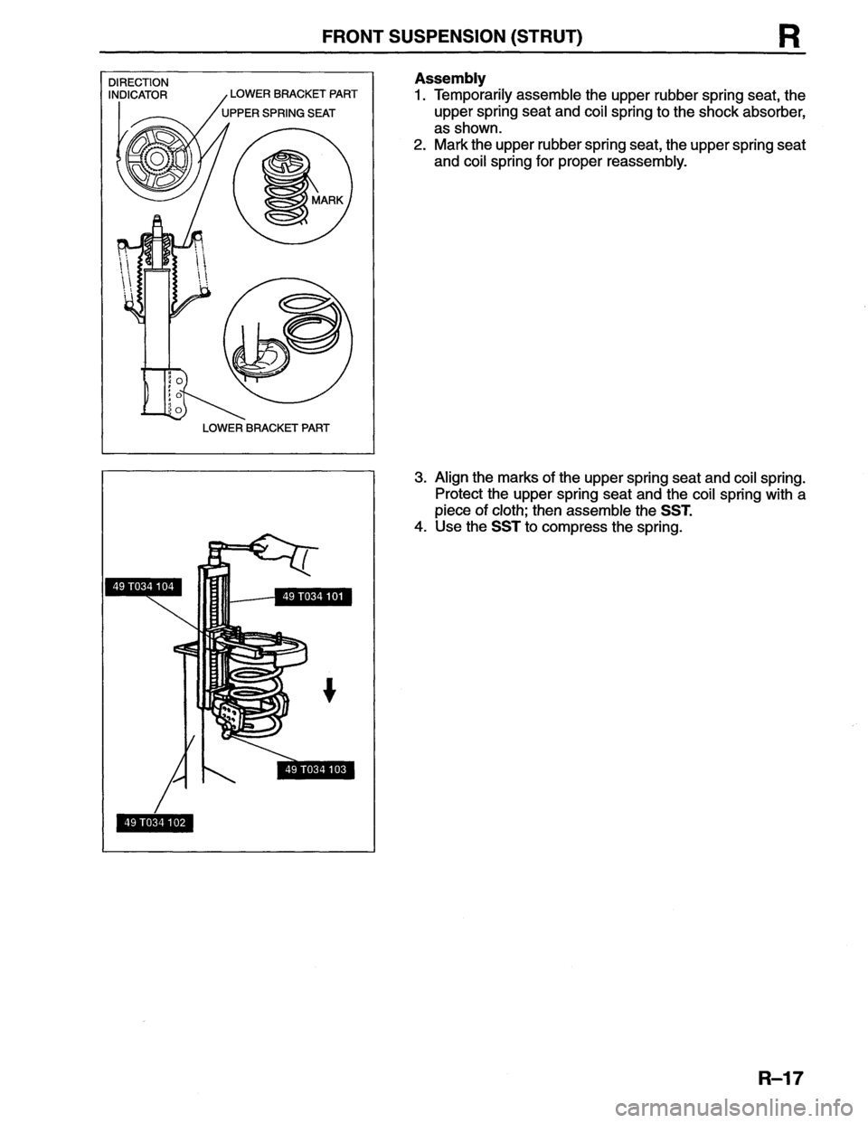 MAZDA MX-6 1996  Workshop Manual 