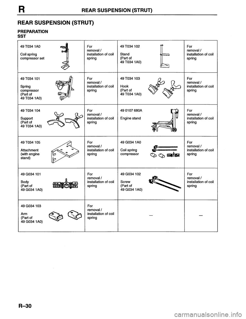 MAZDA MX-6 1996  Workshop Manual 
