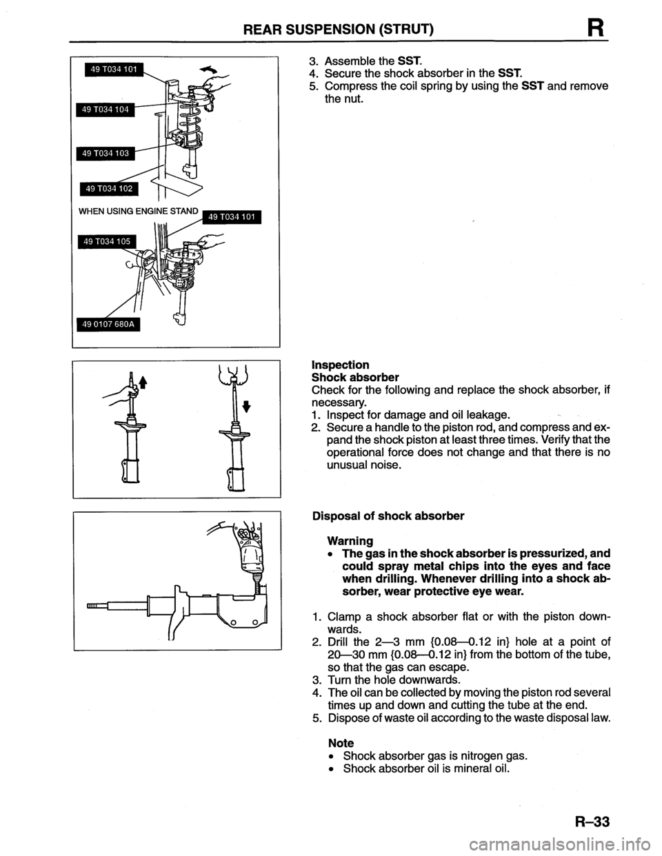 MAZDA MX-6 1996  Workshop Manual 