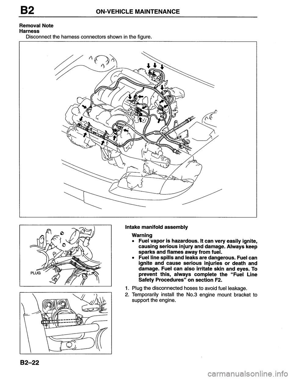 MAZDA MX-6 1996  Workshop Manual 