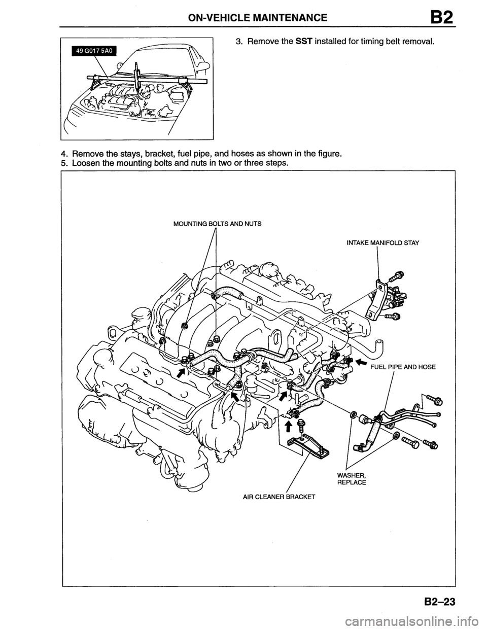 MAZDA MX-6 1996  Workshop Manual 