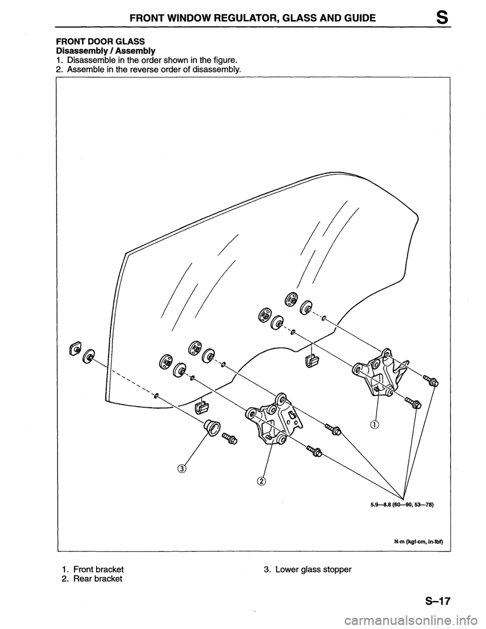 MAZDA MX-6 1996  Workshop Manual 
