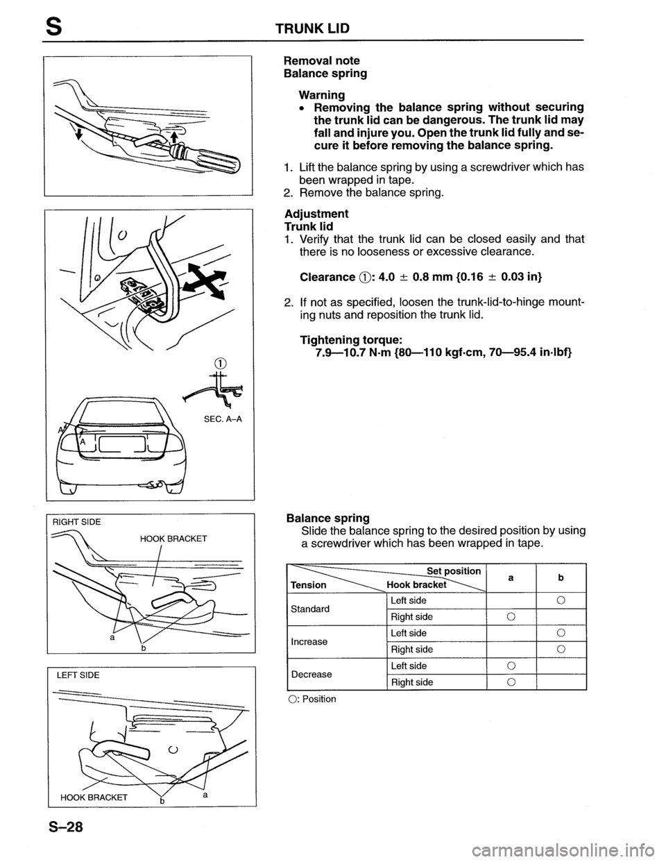 MAZDA MX-6 1996  Workshop Manual 