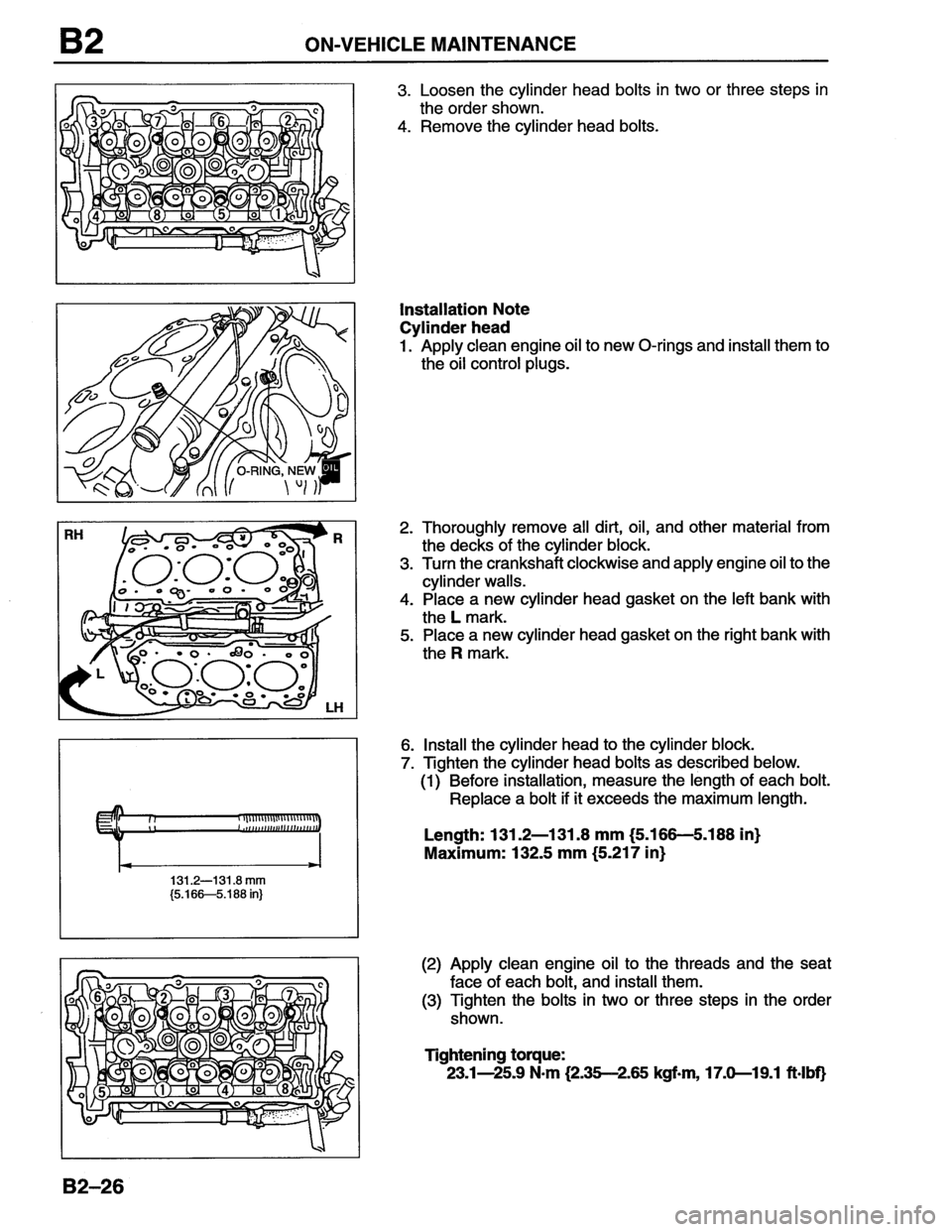MAZDA MX-6 1996  Workshop Manual 