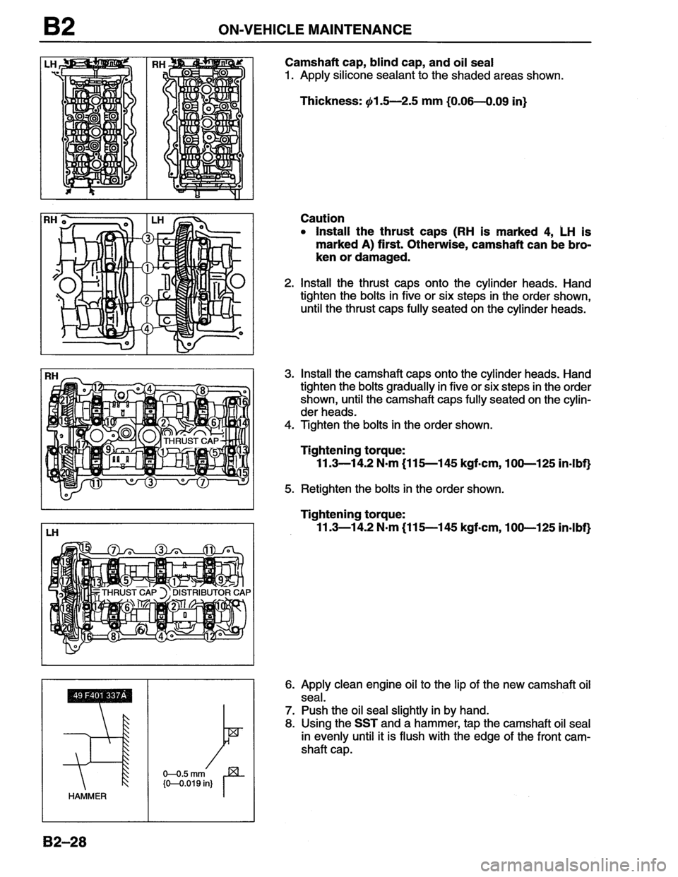 MAZDA MX-6 1996  Workshop Manual 