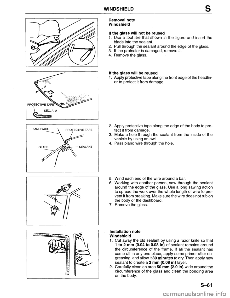 MAZDA MX-6 1996  Workshop Manual 