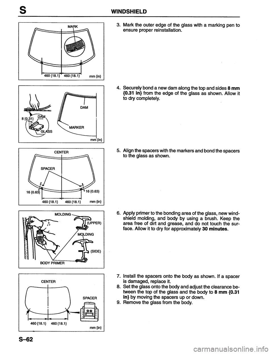 MAZDA MX-6 1996  Workshop Manual 