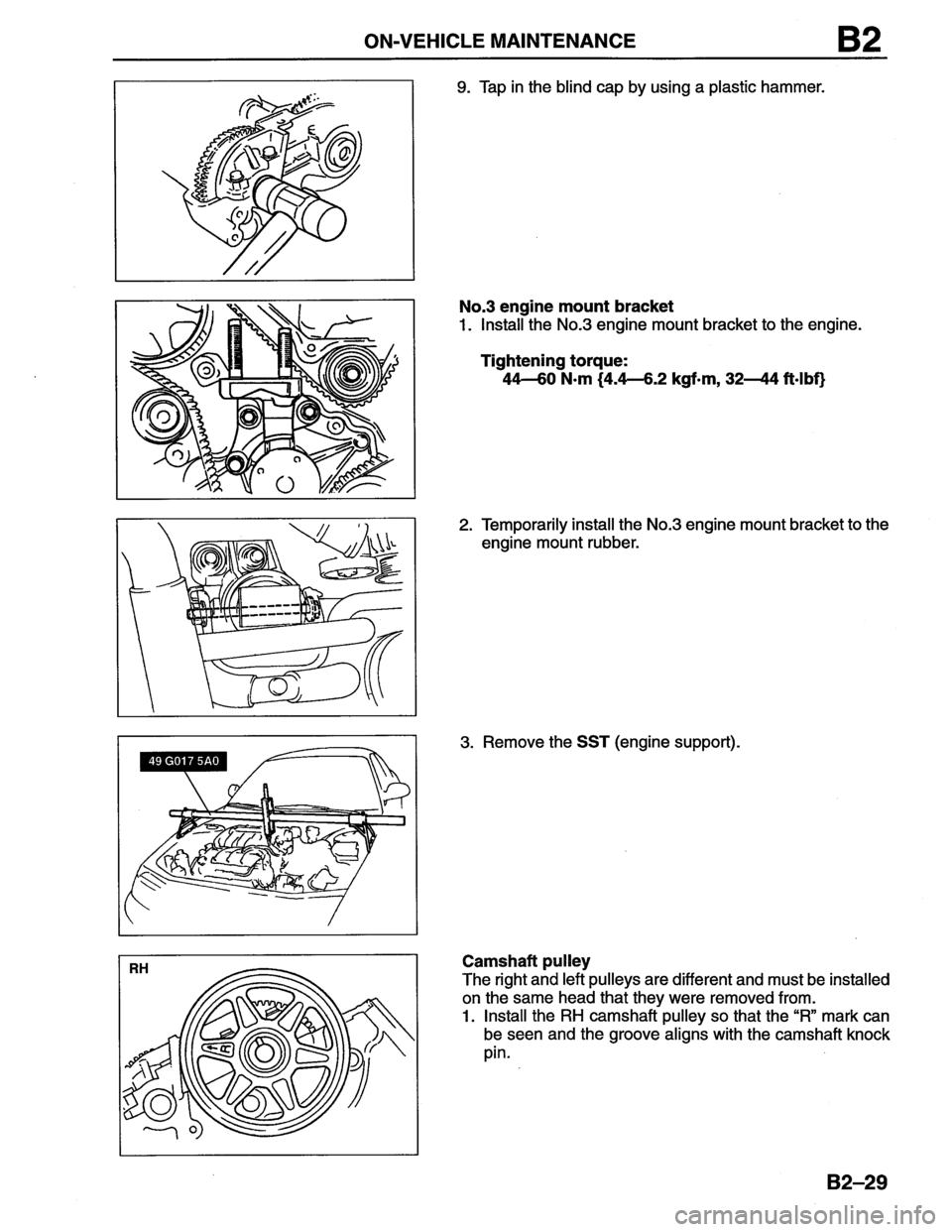 MAZDA MX-6 1996  Workshop Manual 