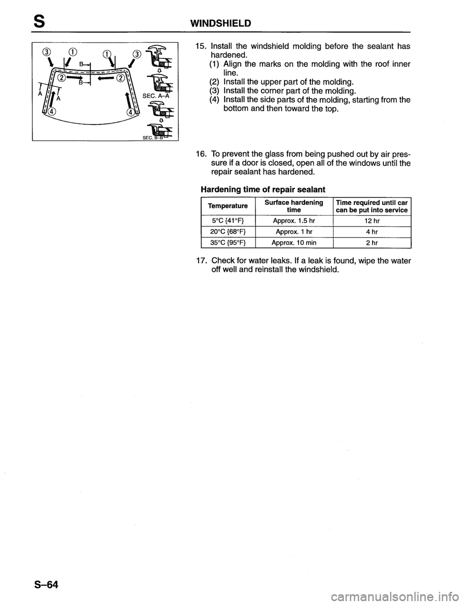 MAZDA MX-6 1996  Workshop Manual 