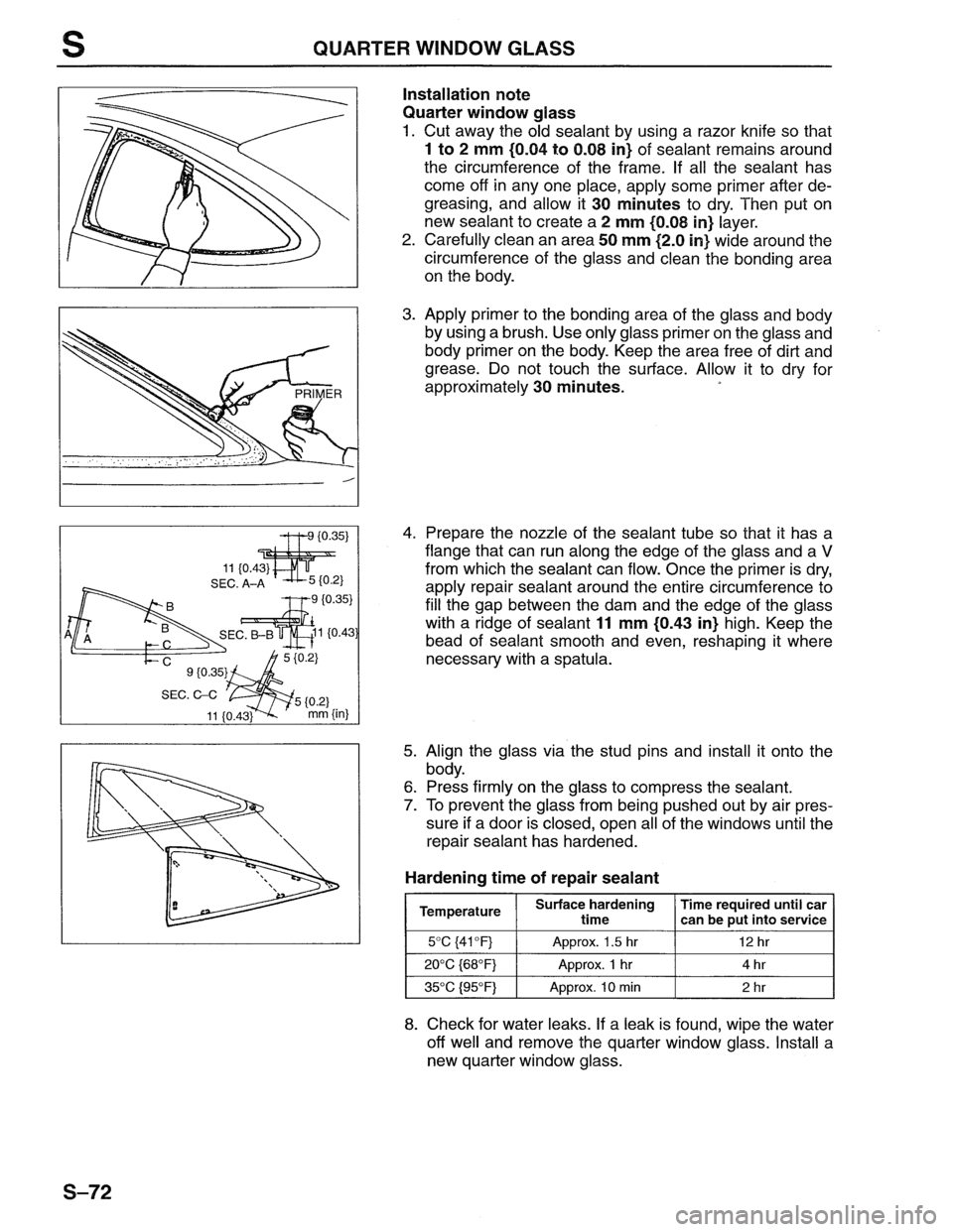 MAZDA MX-6 1996  Workshop Manual 