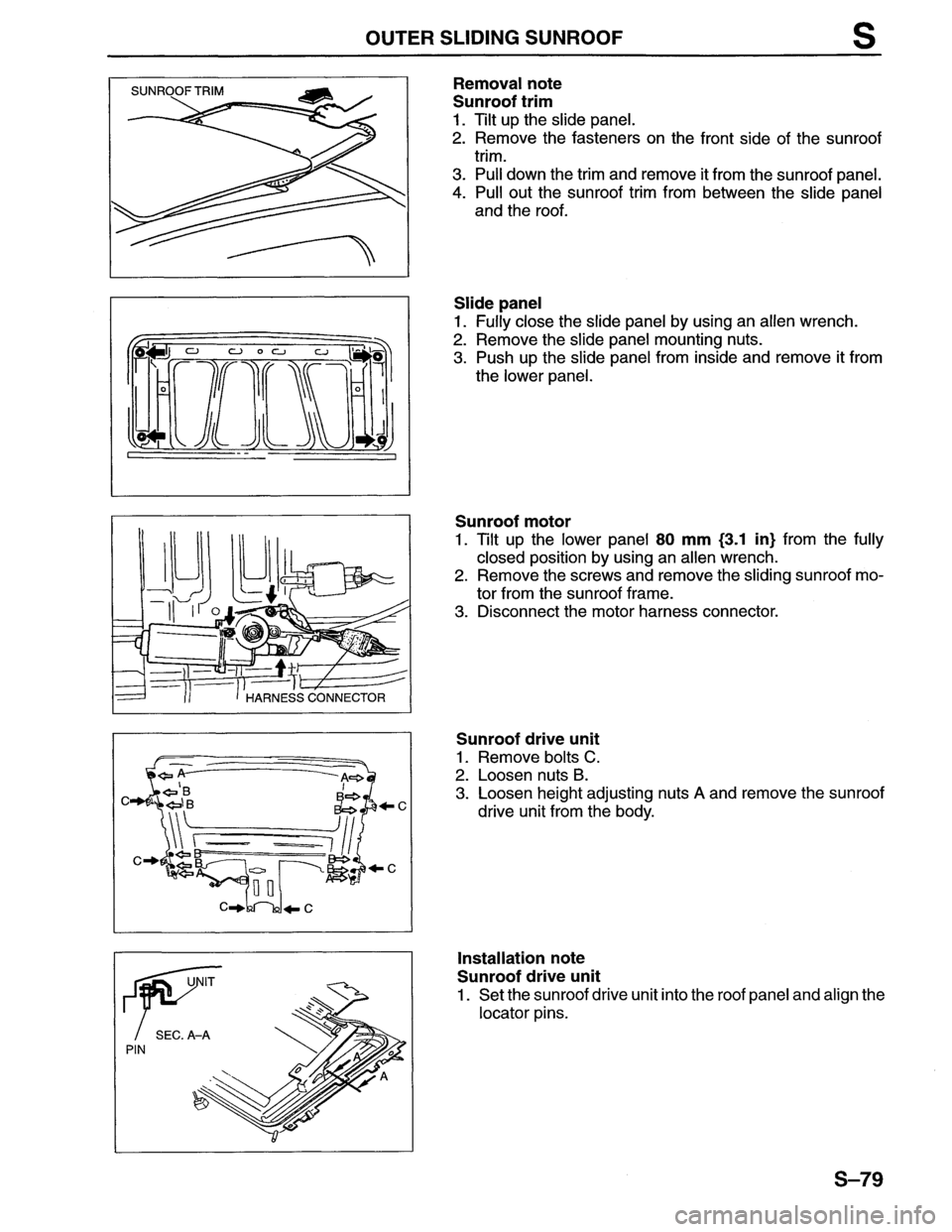 MAZDA MX-6 1996  Workshop Manual 