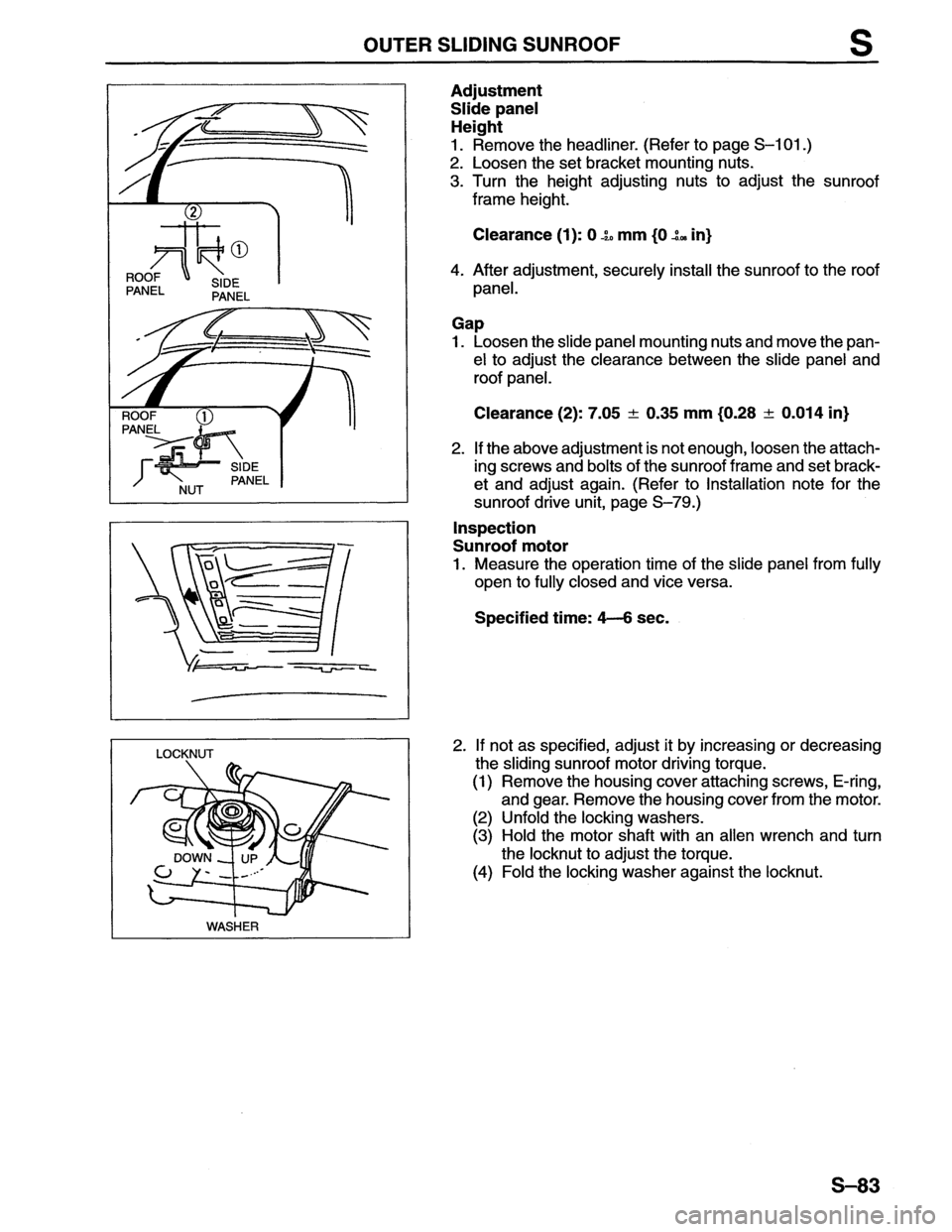 MAZDA MX-6 1996  Workshop Manual 