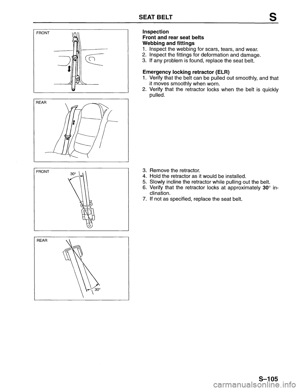MAZDA MX-6 1996  Workshop Manual 