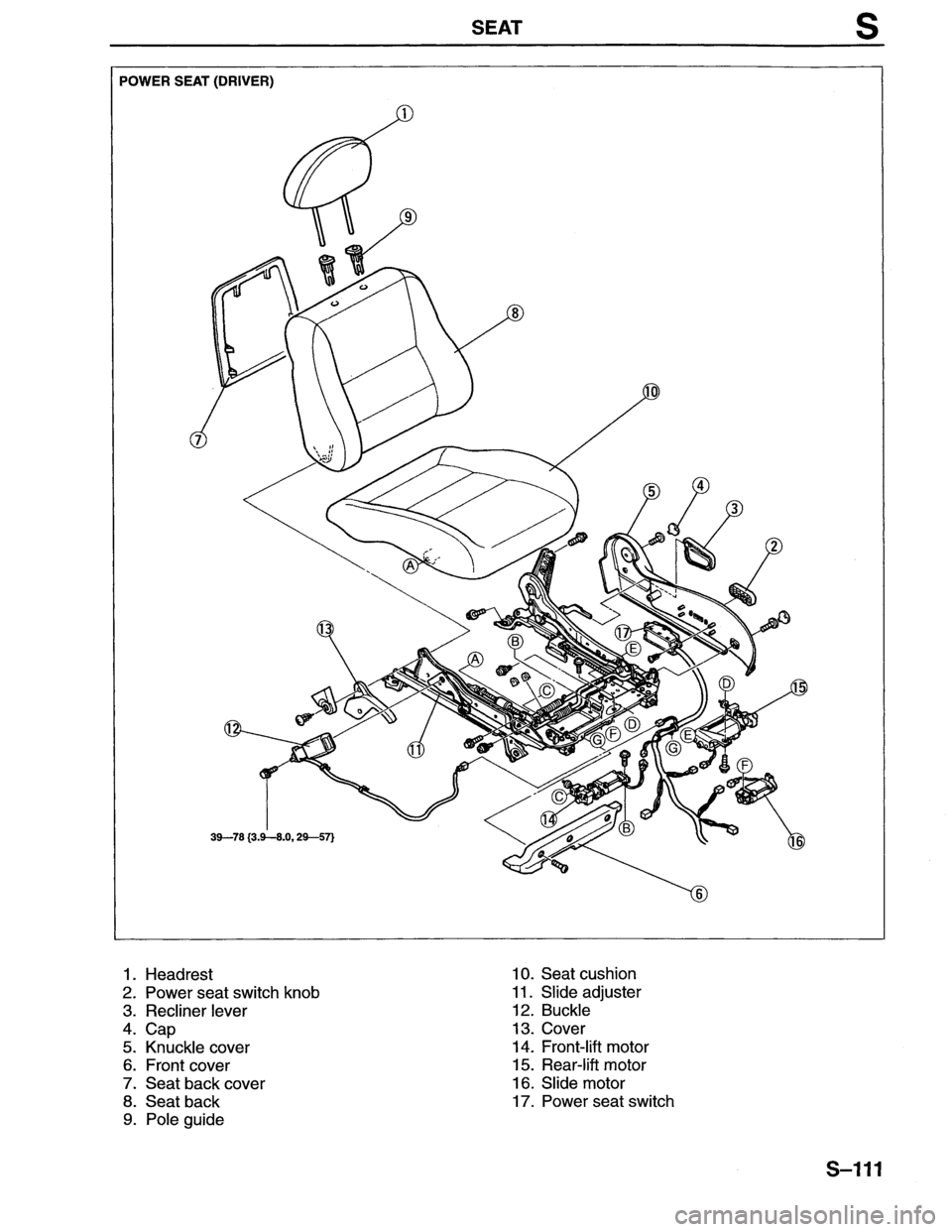 MAZDA MX-6 1996  Workshop Manual 