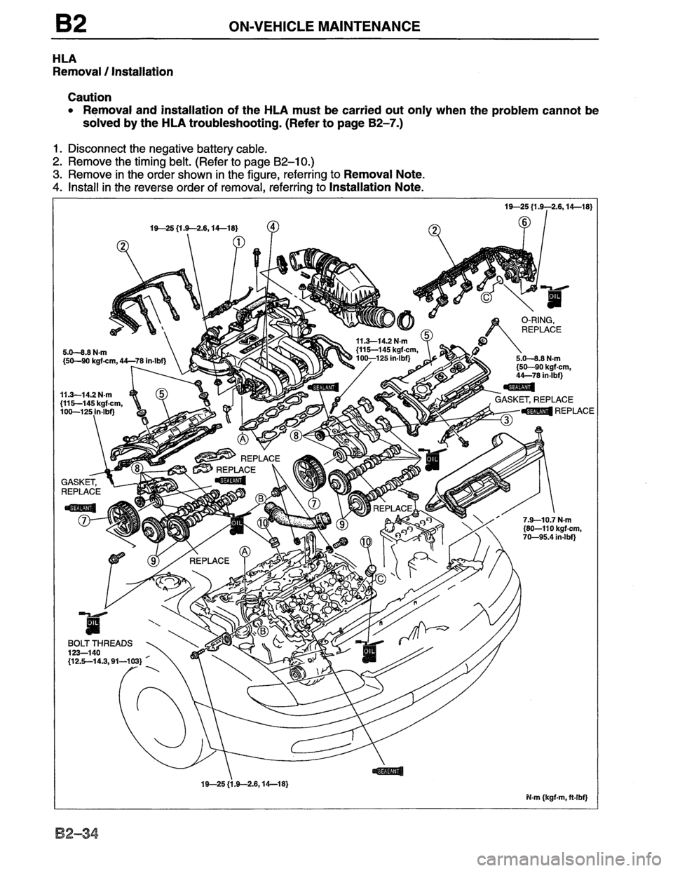 MAZDA MX-6 1996  Workshop Manual 