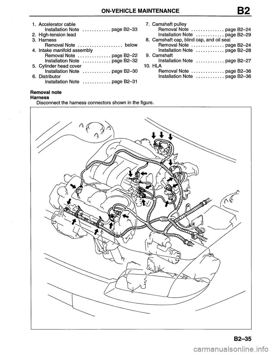 MAZDA MX-6 1996  Workshop Manual 