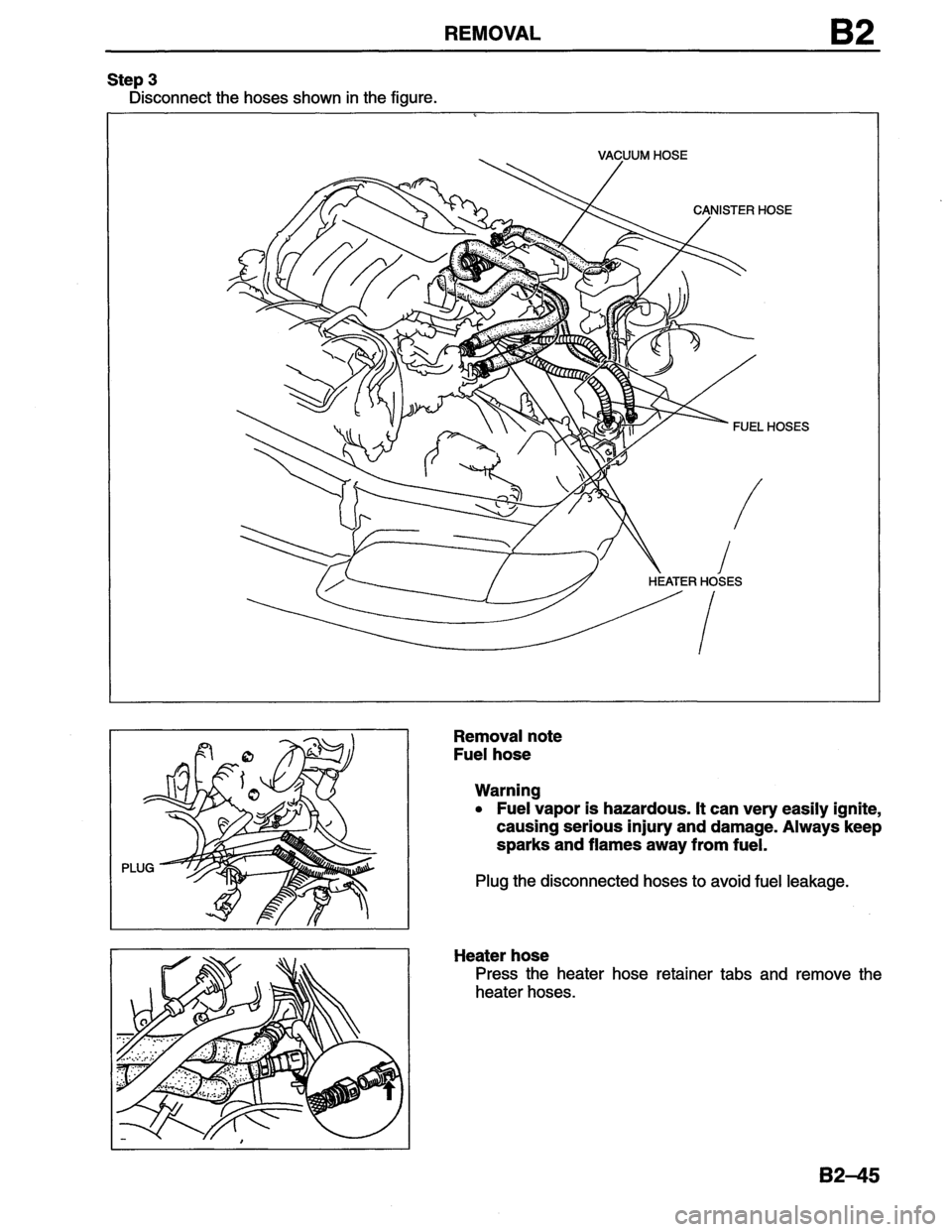 MAZDA MX-6 1996  Workshop Manual 