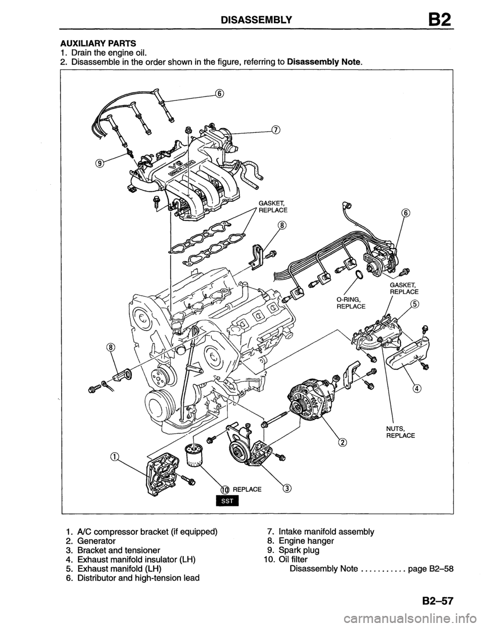 MAZDA MX-6 1996  Workshop Manual 
