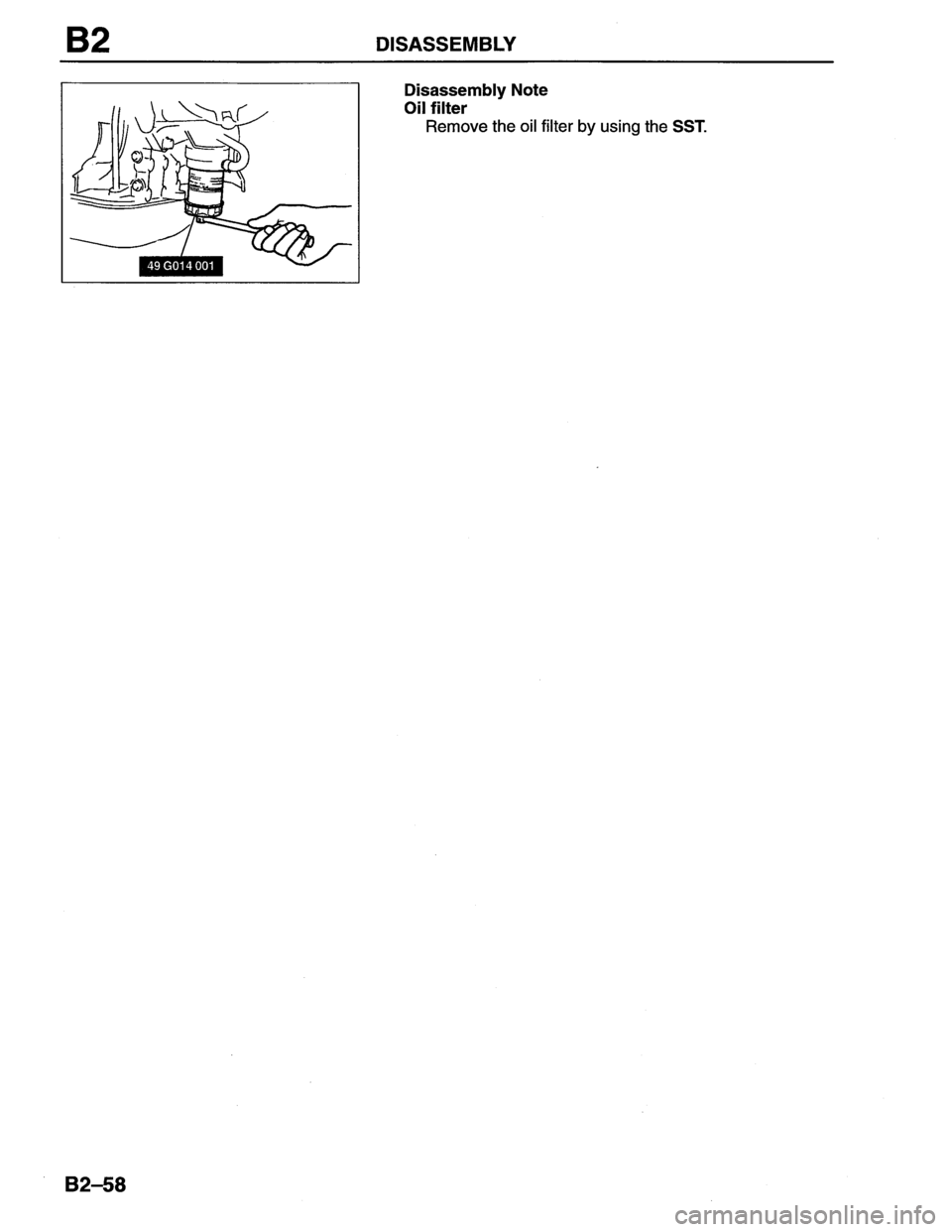 MAZDA MX-6 1996  Workshop Manual 