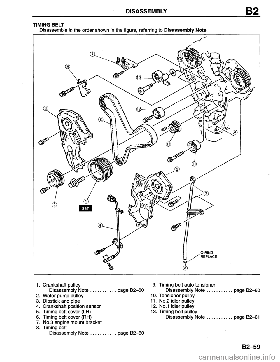 MAZDA MX-6 1996  Workshop Manual 