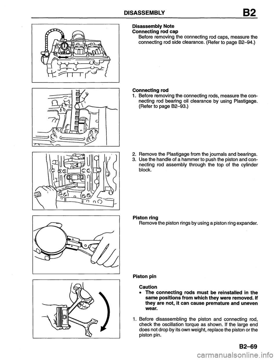 MAZDA MX-6 1996  Workshop Manual 