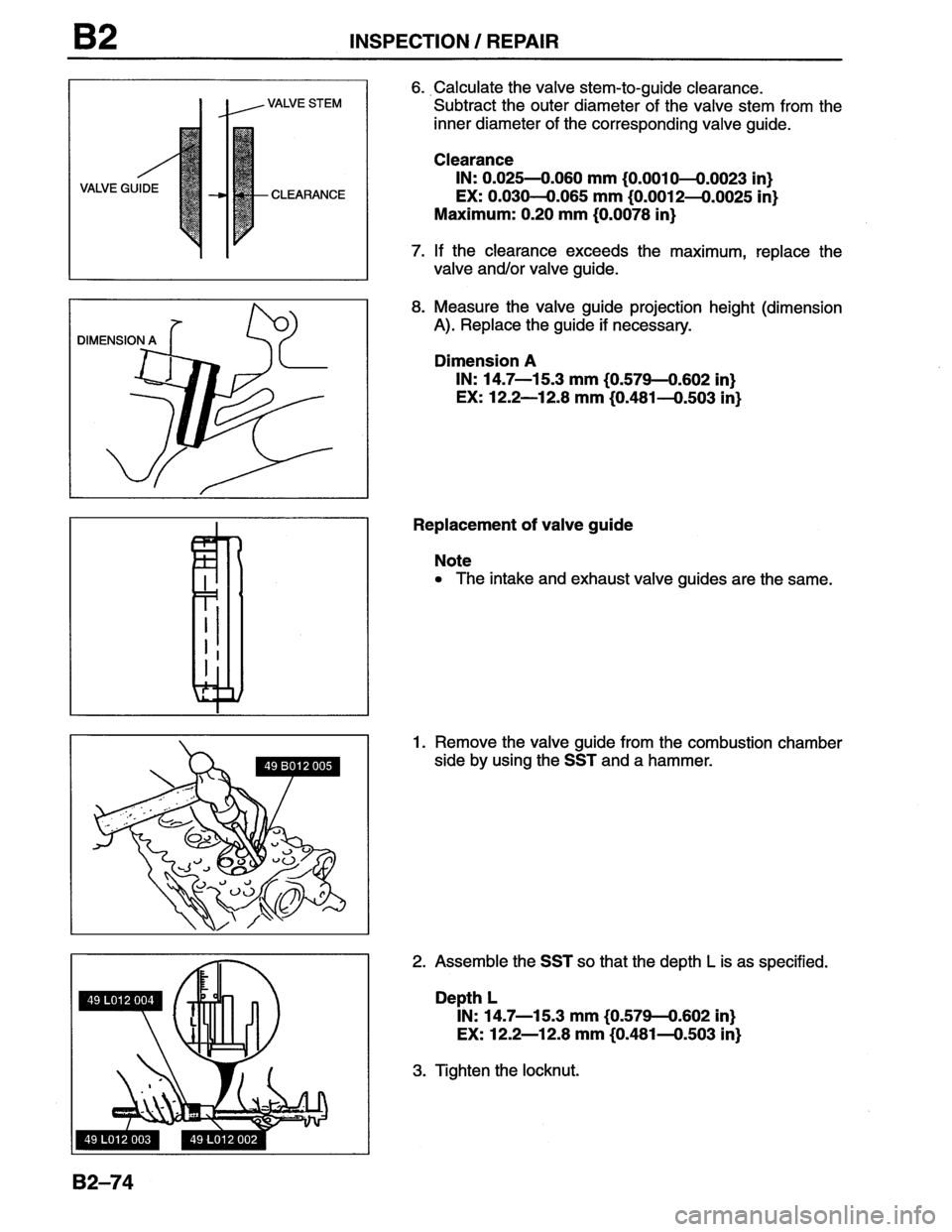 MAZDA MX-6 1996  Workshop Manual 