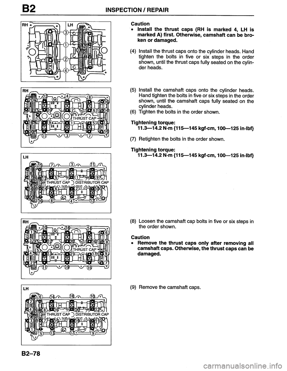 MAZDA MX-6 1996  Workshop Manual 