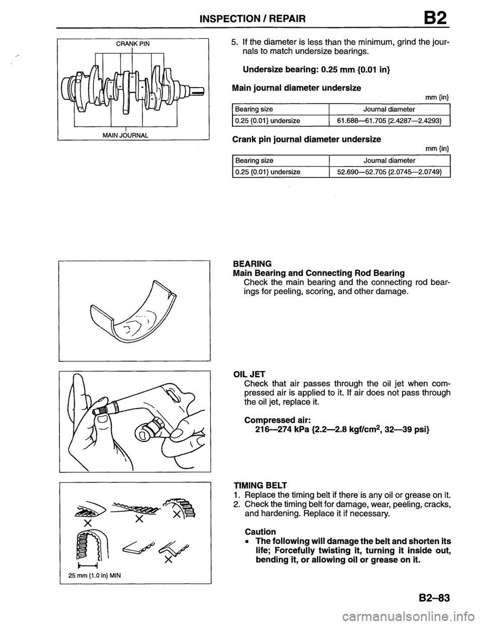 MAZDA MX-6 1996  Workshop Manual 