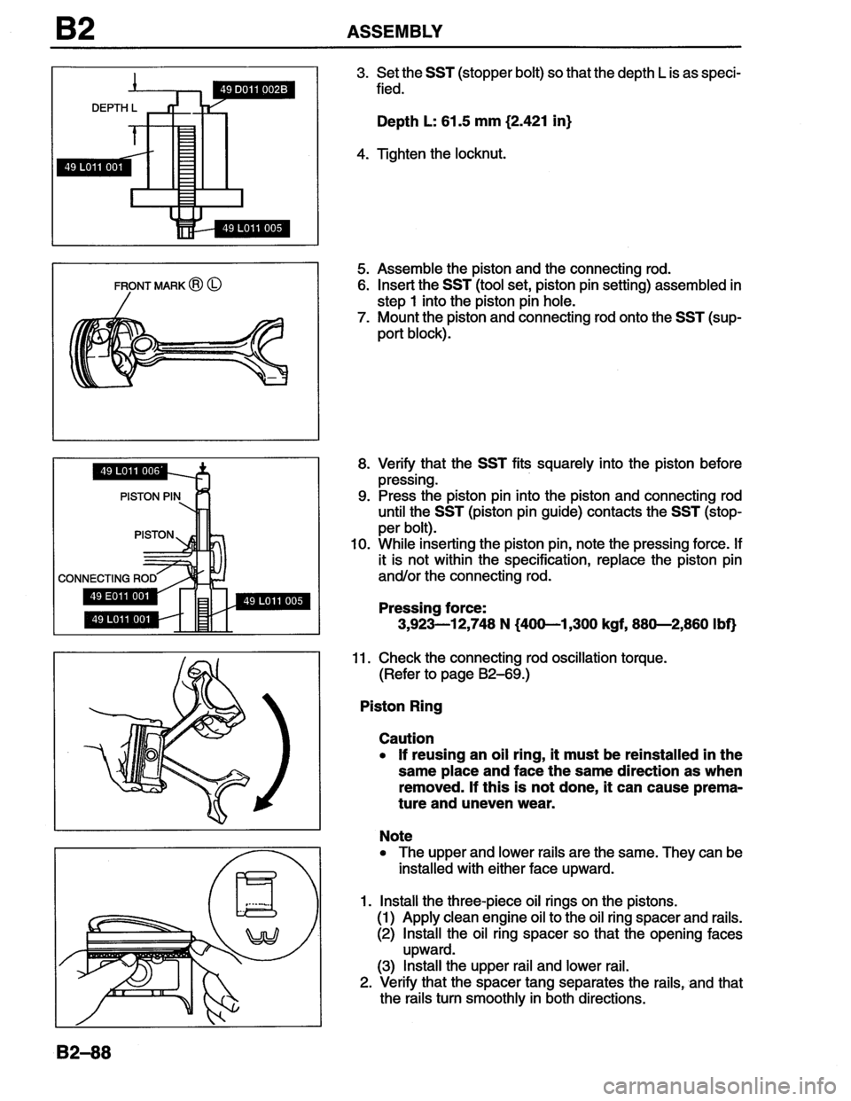 MAZDA MX-6 1996  Workshop Manual 